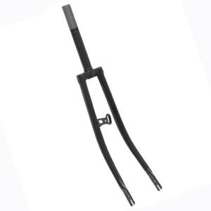 シキシマ 前ホーク26 ブラケットなし ヘッド200mm ブラック 自転車