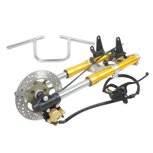 ai-NET モンキー 倒立 フロントフォーク&amp;ディスク化キット 335 バイク