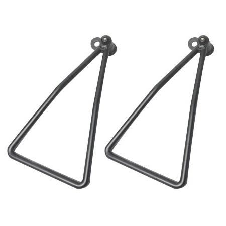 ai-NET ワンプレース マルチバッグサポート ブラック 左右セット 63687 バイク フィッテ...