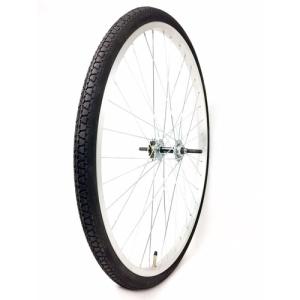 即納】ワールド 26インチ リアホイール ステンレスリム ローラー