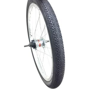 自転車用 リアホイール 20x1.50 後輪 黒 36H 内装3段 ローラーブレーキ