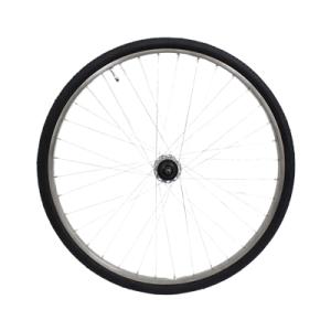 26インチ 自転車 26×1 3/8 14T 37-590 後輪リム完組 ローラー用