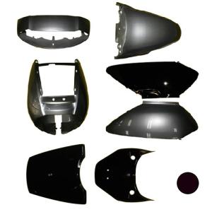 リード50/100◇外装9点セット◇ブラック◇新品◇NBSジャパン製◇AF48 JF06◇ エヌビーエス リード50/100 リード50/100（AF48/JF06）外装セット NBS