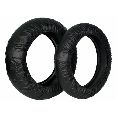 Rise タイヤ保護カバー まもるくん 17インチ Jr ブラック 012161 バイク