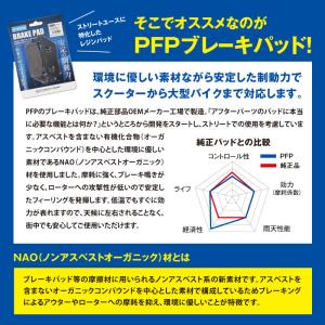 PFP ブレーキパッド ホンダ ヤマハ CT1...の詳細画像3