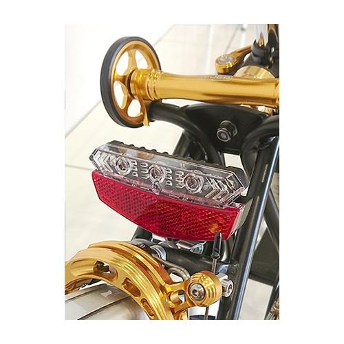 Palmy Sports 方向指示器付きリアライト ブラック(Brompton) PS-199-2 ...