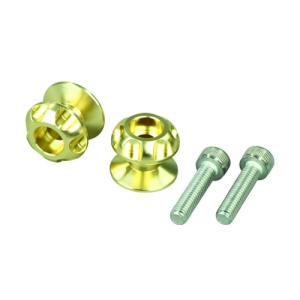 POSH Faith バイク 荷掛けフック ボルト NASAタイプネットアンカーC.GLD M6  NASAタイプ