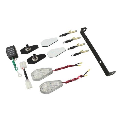 POSH Faith(ポッシュフェイス) エアロLEDウィンカー リアキット ユニバーサル ストリー...