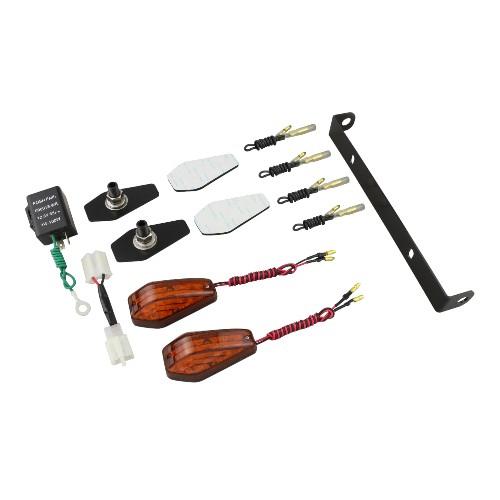 POSH Faith(ポッシュフェイス) エアロLEDウィンカー リアキット ユニバーサル ストリー...