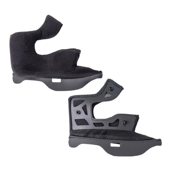 DFG エースヘルメット チークパッド ブラック XL D3066 バイク ヘルメットアクセサリー