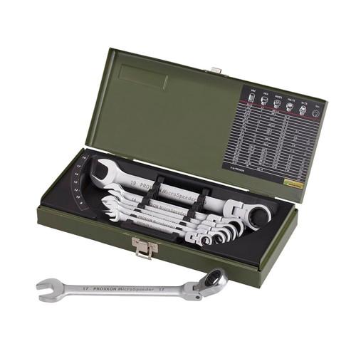 PROXXON(プロクソン) マイクロスピーダーフレックスコンビレンチセット7本 82150 ギアレ...