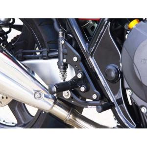 BABYFACE(ベビーフェイス) バイク バックステップ/BLK 3P CB400SF 08-16 002-H018BK｜partsdirect