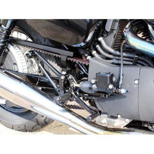 BABYFACE(ベビーフェイス) バイク バックステップ/BLK 4P Sportster XL1200 14 002-HD006BKTc｜partsdirect