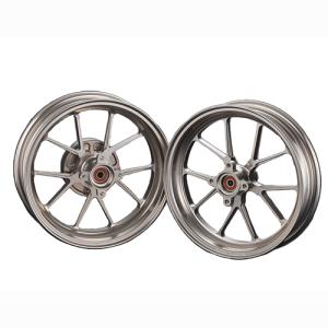 NCY 鍛造アルミホイール前後セット シグナスX レッド C3-NCY-FG01RD