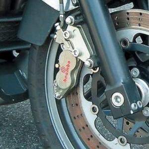 ACTIVE リア キャリパーサポート BLK GPZ900R A7- 1477010BN バイク