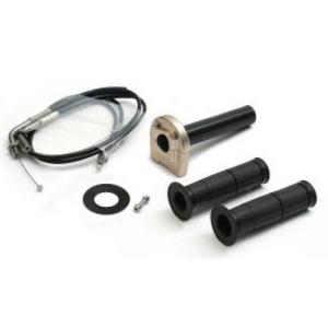 ACTIVE 車種別スロットルキット TYPE-2 巻取φ32/メッキ金具 チタン