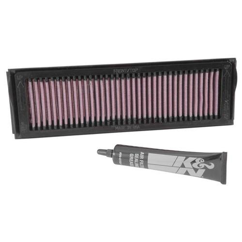 K&amp;N リプレイスメント ZX-10R 04-07 KA-1004 バイク エアフィルター・エアエレ...