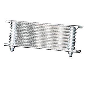 PLOT(プロト) ラウンドオイルクーラーコア シルバー 9ROW #6 F89-1050 バイク ...