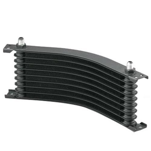 PLOT(プロト) ラウンドオイルクーラーコア ブラック 9ROW #6 F89-1050B バイク...