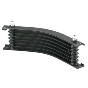 PLOT(プロト) ラウンドオイルクーラーコア ブラック 7ROW #6 F88-1050B バイク...