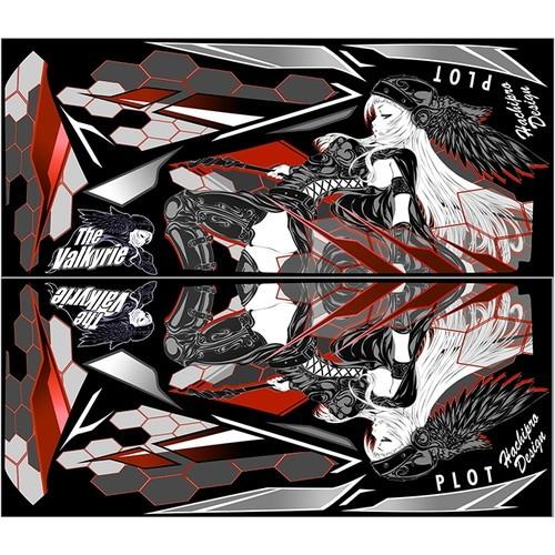 PLOT(プロト) デカールキット ヴァルキリー ブラック YZF-R3/R25 15-18 PDK...