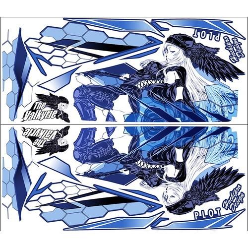 PLOT(プロト) デカールキット ヴァルキリー ブルー YZF-R3/R25 15-18 PDK3...