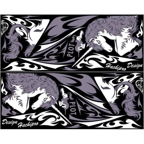 PLOT(プロト) デカールキット ユニコーン ブラック CBR250R 14-17 PDK014U...