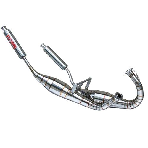 K2tec(ケイツーテック) K2ストレートチャンバー TYPE-2スチール NSR250R(MC2...