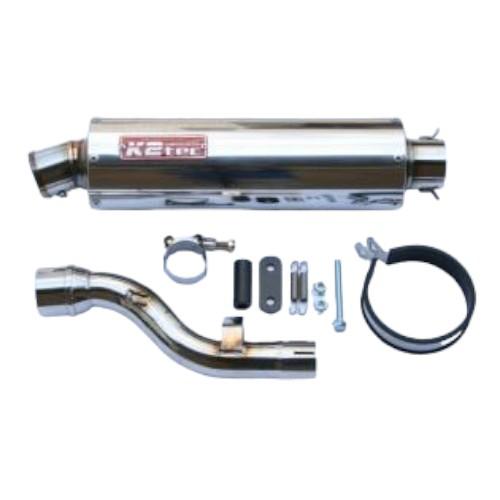 K2tec(ケイツーテック) K-DirtスリップオンマフラーS5タイプ SEROW250・トリッカ...