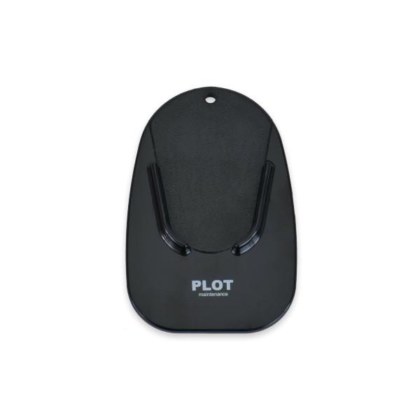 PLOT(プロト) サイドスタンドパッド(ブラック) サイドスタンドベースとして PGR0023 バ...