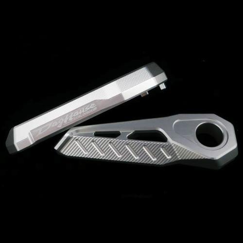 DOG HOUSE タンデムステップセット シルバー TA-DOG-SB003SI バイク