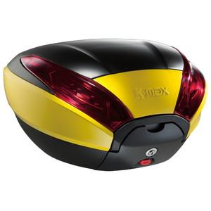 KUAM MEI PLASTIC 汎用リアボックス 40リットル イエロー/ブラック プッシュオープ...