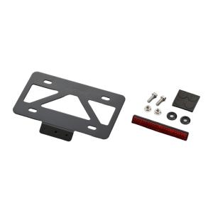 DAYTONA バイク フェンダーレスキット ナンバー 軽量ナンバープレートスタビライザー リフレクター付き ブラック 99640