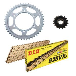 DID ディーアイディー チェーン＆スプロケットKIT(ゴールド) DY-10G