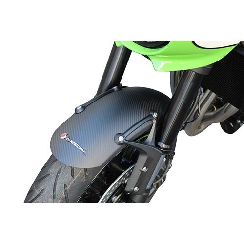 SPEEDRA フロントフェンダー ドライカーボン 綾織艶消し CKA1104TM バイク 外装パー...