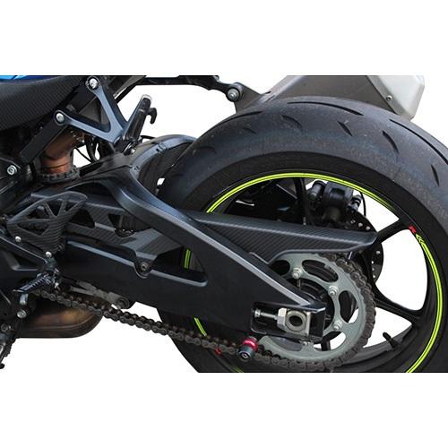 SPEEDRA チェーンガード ドライカーボン 平織艶消し CSU0707PM バイク