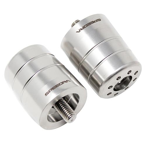 SPEEDRA ステンレス削り出しハンドルバーエンド KAWASAKI M8 ABEKSUS01 バ...