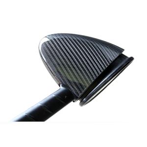 rezoma ミラーアダプター「NAMIC Sport」右 ダークグレイ BS323D