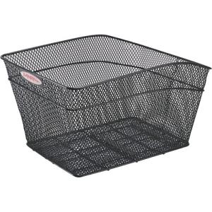 センタン工業 アルミダスR420アルミ後ろカゴ ブラック 取付金具付 RB