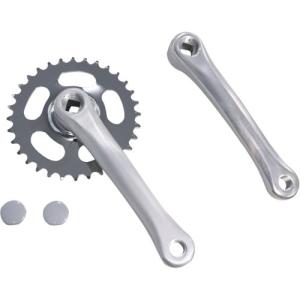 コッタレスクランク セット アルミ 32T×165mm ハナビシギヤ 1セット