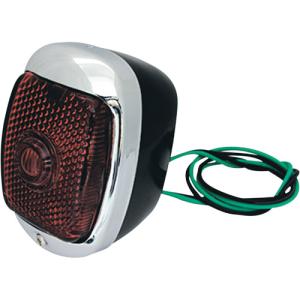 GUTSCHROME オールドスクールテール ブラック 5500-0053 バイク テールライト