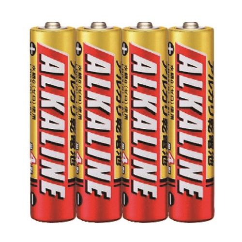 三菱電機 アルカリ乾電池単4形4本パック LR03R4S