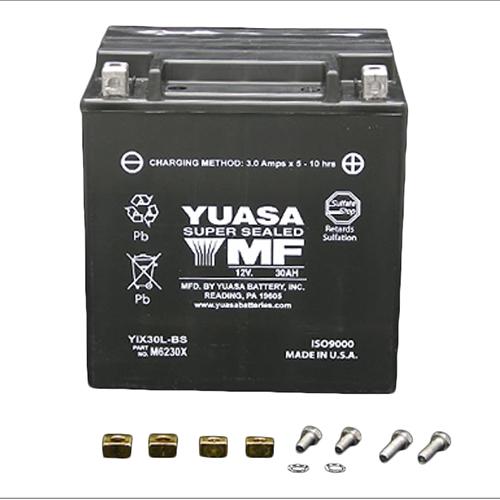 USAユアサ 009012 バッテリー YIX30L-BS バイク 密閉型MFバッテリー