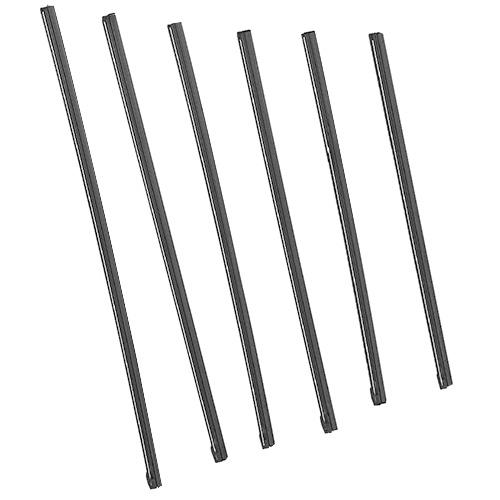 PA-MAN(パーマン) 替ゴム ワイパーブレード用 グラファイトコーティング スチールプレート付き...