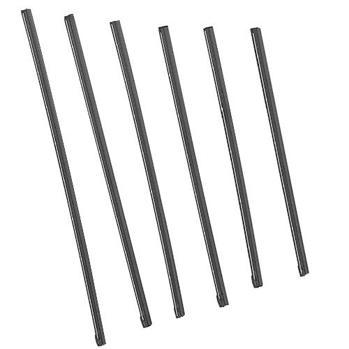 PA-MAN(パーマン) 替ゴム ワイパーブレード用 グラファイトコーティング スチールプレート付き...