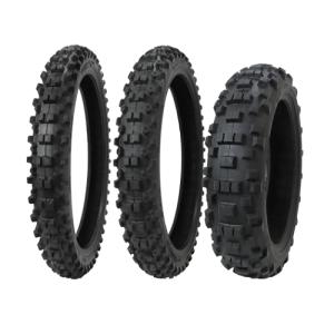 DUNLOP（ダンロップ） [前後セット] 新品 KR410 90/80-17 2本 [NS50R