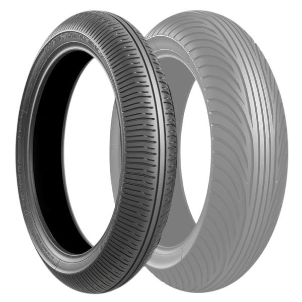 BRIDGESTONE RACING BATTLAX W01 90/580R17 TL フロント R...