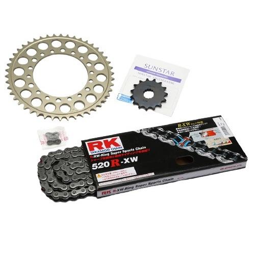 SUNSTAR スプロケット&amp;チェーンキット KR49713 バイク 駆動系セット