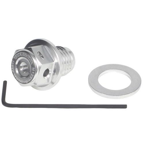 SP武川(スペシャルパーツ武川) アルミドレンボルト ネオジム磁石付 シルバー 汎用M12×1.5 ...