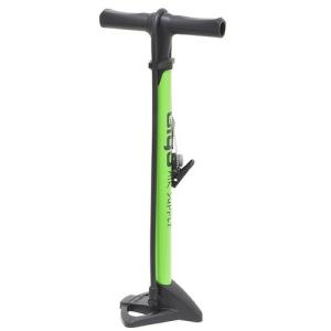 GIYO 自転車 ポンプ本体 GF-37P スチールフロアポンプ グリーン GF-37P